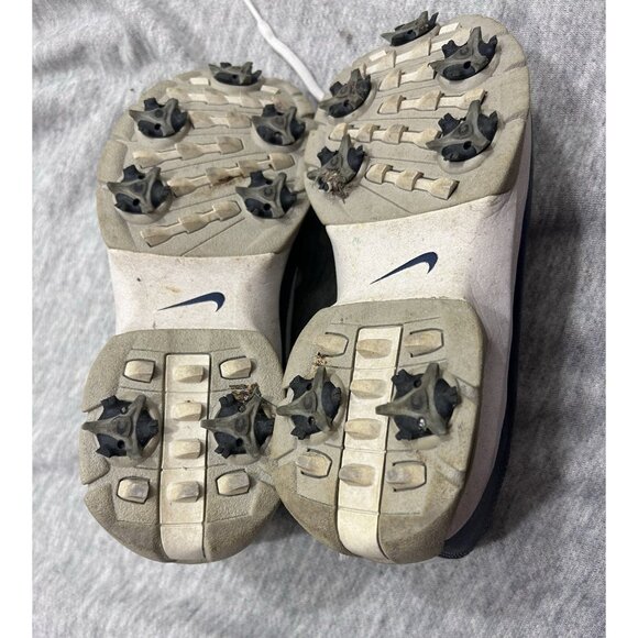 Nike Golf Sports Performance Shoes Women’s Size 7.5 Mid Top Lace Up Leather Blac - Picture 4 of 5